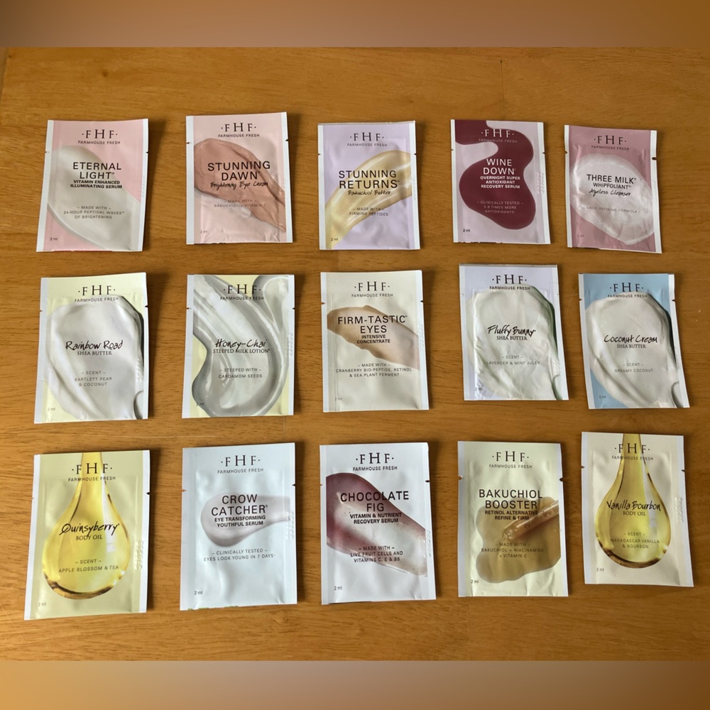 Farmhouse Fresh Samples